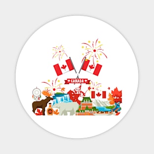 canada day Magnet